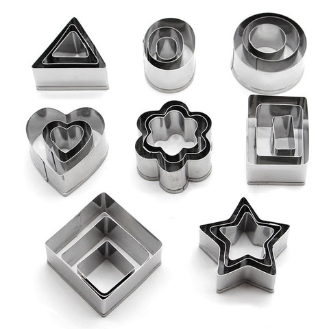 Kitchen Cooking Tools Baking Cake/Bread/Cookie Cutter Set Digital/Heart/Star/Animal/Flower DIY Mold Kitchen Gadgets Accessories
