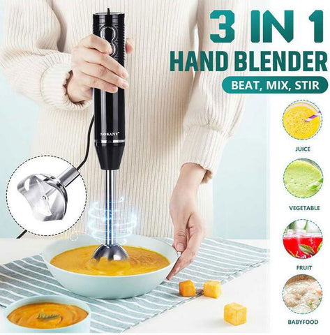 SOKANY1704S-2 Household Electric Small Stirring Stick Juicing Crushing Hand-held Cooking Supplementary Food Device