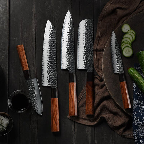 Cleaver Knife, set of 3, Butcher Knives