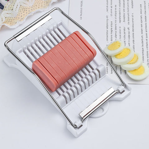Kitchen Food Slicer Stainless Steel Wire Lunch Meat Cutter Hams